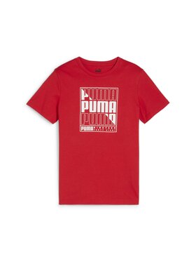 Puma Puma T-Shirt 680298 Czerwony Regular Fit