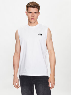 The North Face The North Face Smanicato Simple Dome NF0A5IGX Bianco Regular Fit