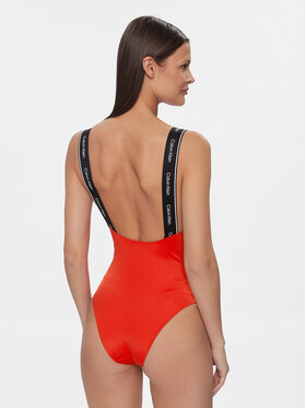 Calvin Klein Swimwear Kupaći Kostim KW0KW02422 Crvena