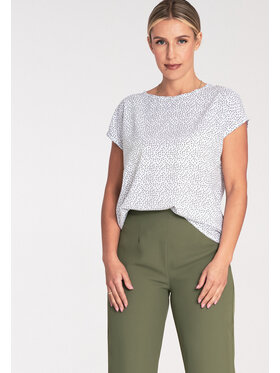 FIGL FIGL Bluzka M1048 Szary Regular Fit