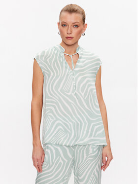 Marc Aurel Marc Aurel Bluse 6082 1000 24622 Grün Regular Fit