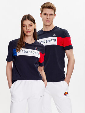 Le Coq Sportif Le Coq Sportif T-Shirt Unisex 2310010 Σκούρο μπλε Regular Fit
