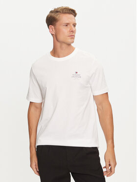 Tommy Hilfiger Tommy Hilfiger T-shirt MW0MW36500 Bijela Regular Fit
