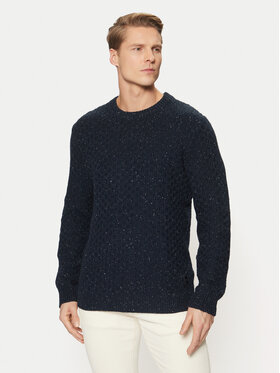 Tom Tailor Tom Tailor Sweter 1044537 Granatowy Regular Fit