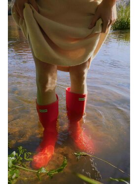 Hunter Hunter Gumáky HFW-006 Červená