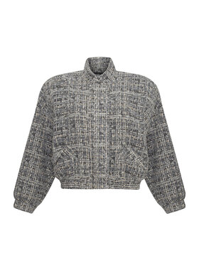 Magda Matyja Magda Matyja Marynarka MARIELLE BOMBER JACKET Niebieski Oversize
