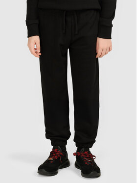 4F 4F Teplákové nohavice 4FJWMM00TTROM1827-20S Čierna Jogger Fit