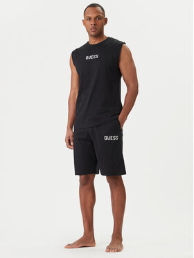 Guess Guess Пижама U6GX02 KCAM1 Черен Regular Fit