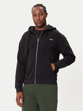 HUGO HUGO Bluza Dapozip 50548651 Czarny Relaxed Fit