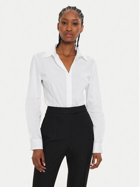 BOSS Boss Särk Bashinah 50499433 Valge Slim Fit