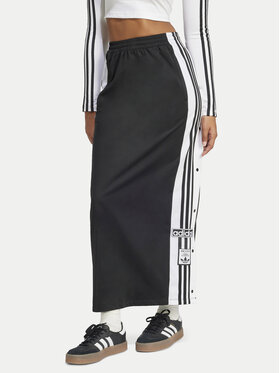 adidas adidas Maxi sukňa adicolor Adibreak JD0923 Čierna Loose Fit