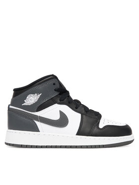 Nike Nike Сникърси Air Jordan 1 Mid (GS) DQ8423 001 Сив