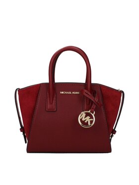 Michael Kors Michael Kors Torebka Red Leather Hand Czerwony