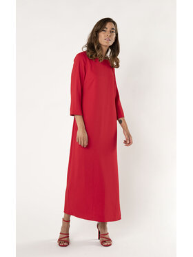 QUIOSQUE QUIOSQUE Sukienka codzienna OTHER DRESS WOVEN Czerwony Regular Fit