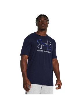 Under Armour Under Armour T-Shirt GL FOUNDATION UPDATE SS Granatowy Basic Fit