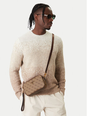 Guess Guess Мъжка чантичка HMMILO P6150 Кафяв