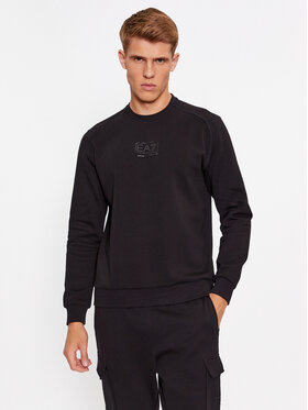 EA7 Emporio Armani EA7 Emporio Armani Džemperis ar kapuci 6RPM92 PJ07Z 1200 Melns Regular Fit