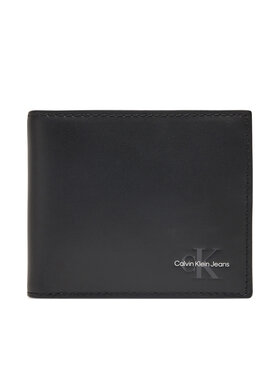 Calvin Klein Jeans Calvin Klein Jeans Ανδρικό Πορτοφόλι Mono Logo Bifold W/Coin LV04G1013G Μαύρο