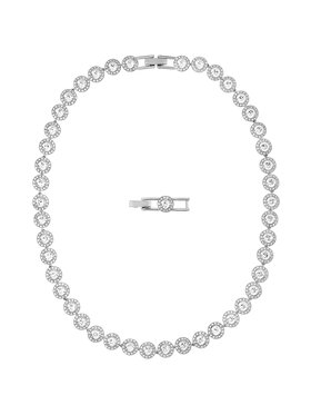 Swarovski Swarovski Naszyjnik Kolia Angelic 5117703 Srebrny