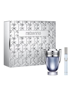 Paco Rabanne Paco Rabanne Paco Rabanne Invictus zestaw woda toaletowa spray 100ml + woda toaletowa spray 10ml Zestaw zapachowy