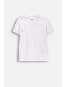 Coccodrillo Coccodrillo T-Shirt WC6143203BSG-001 Bílá Regular Fit