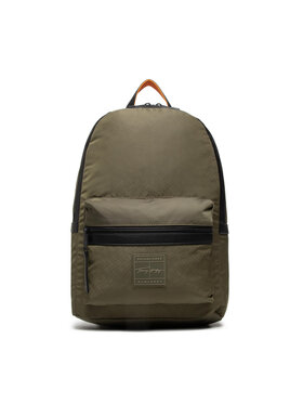 Tommy Hilfiger Tommy Hilfiger Plecak Th Singnature Backpack AM0AM08452 Zielony