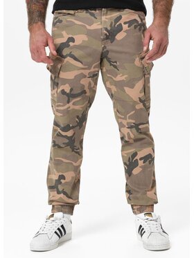 PITBULL PITBULL Spodnie dresowe Spodnie Jogger bojówki męskie SCOTT XS Kolorowy Regular Fit