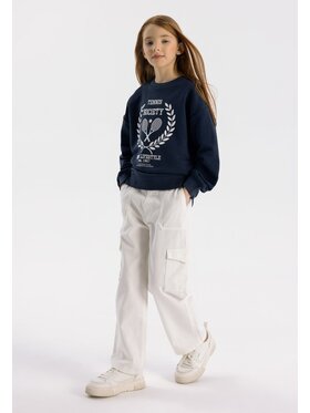 minoti minoti Spodnie cargo 22pant43 Biały Regular Fit