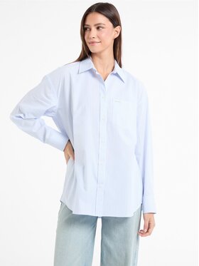Guess Jeans Guess Jeans Top 171495 Modrá Classic Fit