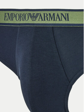 Emporio Armani Underwear Set Od 3 Para Muških Slip Gaća 112132 4F717 75436 Šarena