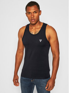 Guess Guess Майка U97M02 JR003 Чорний Regular Fit