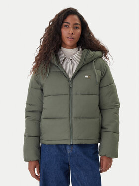 Tommy Jeans Tommy Jeans Télikabát DW0DW21625 Zöld Regular Fit