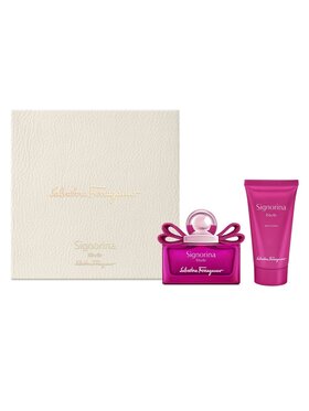 Salvatore Ferragamo Salvatore Ferragamo Signorina Ribelle woda perfumowana 30ml + Balsam do ciała 50Ml Zestaw