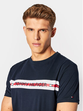 Tommy Hilfiger T-shirt UM0UM01915 Tamnoplava Regular Fit