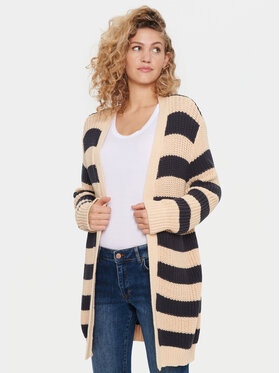 Saint Tropez Saint Tropez Kardigán 30512744 Kék Loose Fit