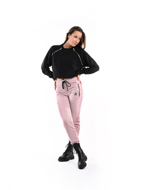 MANDRAGORA MANDRAGORA Bluza Szalężnik Czarny Over Fit