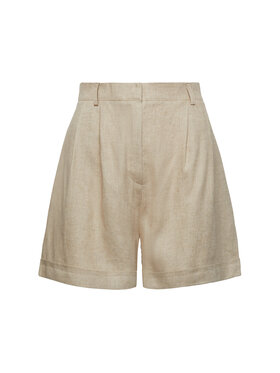 Duende Duende Szorty materiałowe Tierra Shorts Beżowy Regular Fit