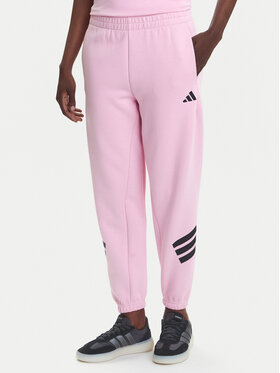 adidas adidas Spodnie dresowe Future Icons 3-Stripes JE0158 Różowy Regular Fit