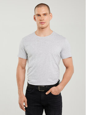BIG STAR BIG STAR T-Shirt BASIC Szary Basic Fit