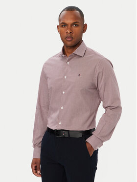 Tommy Hilfiger Tommy Hilfiger Hemd Gingham MW0MW42931 Rot Regular Fit
