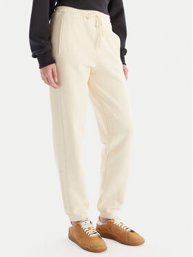 Patrizia Pepe Patrizia Pepe Spodnie dresowe 2P1720/J079 W405 Écru Regular Fit