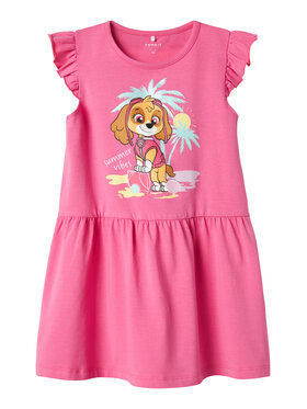 NAME IT NAME IT Každodenní šaty 13240701 Růžová Regular Fit