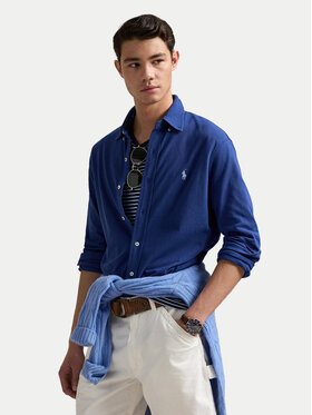 Polo Ralph Lauren Polo Ralph Lauren Πουκάμισο 710654408140 Σκούρο μπλε Regular Fit