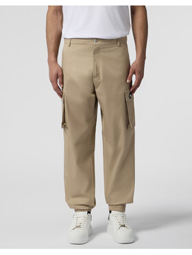PHILIPP PLEIN PHILIPP PLEIN Pantaloni cargo 29927 Beige Cargo Fit