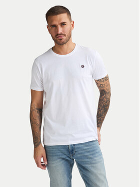 Petrol Industries Petrol Industries T-shirt M-ROS-TSR002 Bijela Regular Fit