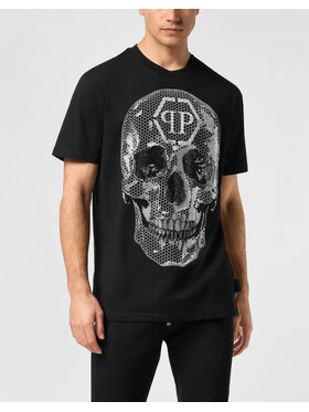 PHILIPP PLEIN PHILIPP PLEIN T-Shirt 27083 Černá Regular Fit
