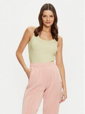 Guess Guess Top V4YP06 K8RT2 Écru Regular Fit