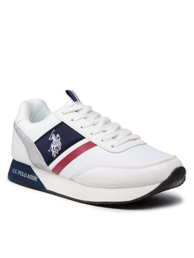 U.S. Polo Assn. U.S. Polo Assn. Sneakersy Nobiw002 Flag NOBIW002W/ANY2 Biały