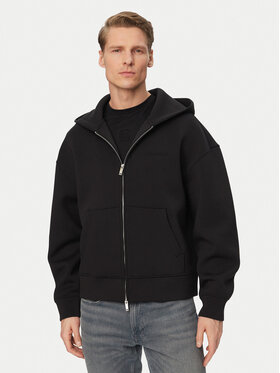 Calvin Klein Calvin Klein Hanorac LV04RE218G Negru Relaxed Fit