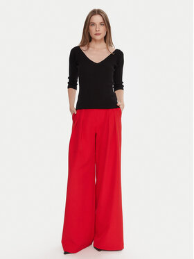 Maryley Maryley Hlače 25IB579/43MA Crvena Regular Fit